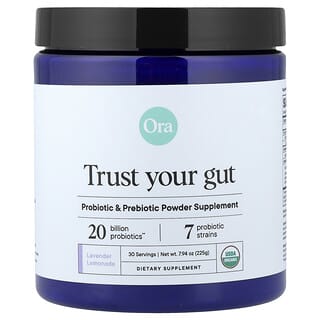 Trust Your GUrinario, Polvo Probiótico y Prebiótico, Limonada con Lavanda 7.94 oz (225 g)