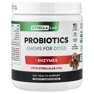 Probióticos, Chews para Perros, Pollo, 120 Soft Chews, 10 oz (288 g)