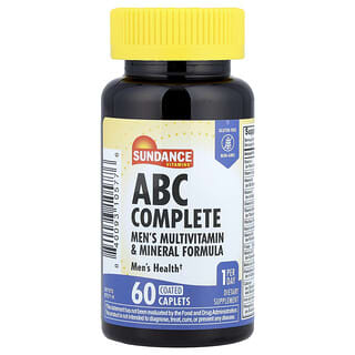 Multivitamínico y Minerales para Hombre, completo, ABC Complete. 60 tabs.