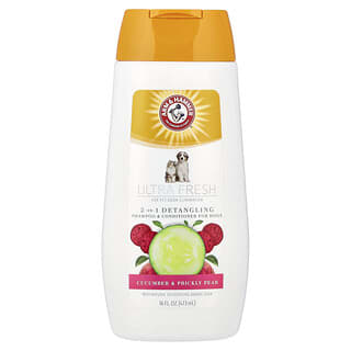 2-in-1 Detangling Shampoo & Conditioner para Perros, Cucumber & Prickly Pear, 16 fl oz (473 ml)