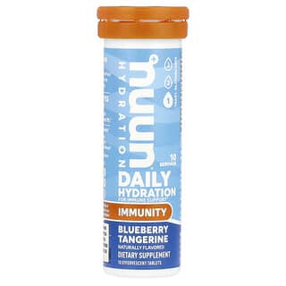 Hidratación, Immunity, Blueberry Mandarina 10 Tabletas Efervescentes