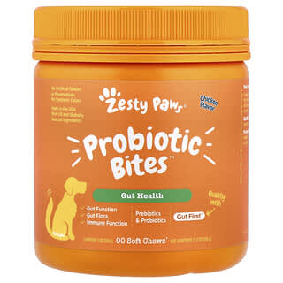 Probiótico Bites™, para Perros, All Ages, Pollo, 90 Soft Chews, 11.1 oz (315 g)