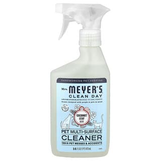 Pet Multi-Surface Cleaner, Coconut Leaf, 16 fl oz (473 ml)
