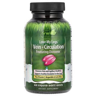 Love My Legs, Vein + Circulation, 60 Liquid Soft-Gels, 60 softgels