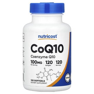 CoQ10, 100 mg, 120 softgels