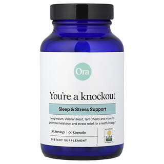 You're a Knockout, Sueño y Estrés Support, 60 cápsulas