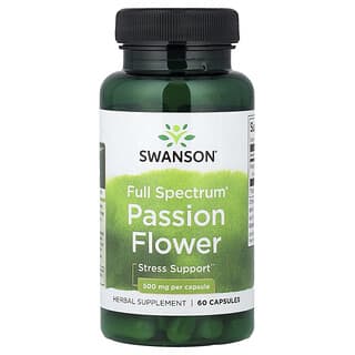 Full Spectrum® Passion Flower, 500 mg, 60 cápsulas