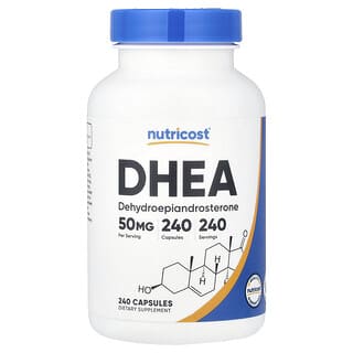 DHEA, 50 mg, 240 caps