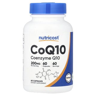 CoQ10, 200 mg, 60 caps