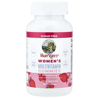 Mujer Multivitamínico Gummies, Strawberry, 60 gummies