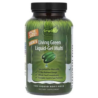 Hombre Living Green Multivitamínico Liquid-Gel, 120 liquid softgels