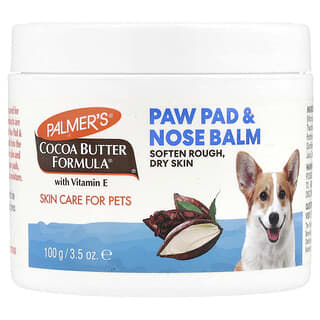 Coconut Butter Formula® with Vitamin E, Paw Pad & Nose Balm, For Pets, Fragrance Free, 3.5 oz (100 g)