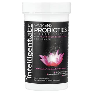 Mujer Probiotics + Prebiotics with Fructooligosaccharides, 60 caps