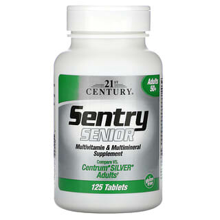 Multivitamínico y Multimineral Senior para Adultos 50+ 125 Tabletas