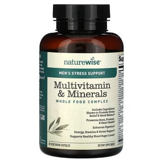 Multivitamínico y Minerales para Hombre. 60 Vcaps.