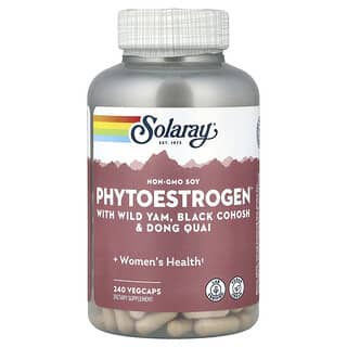 PhytoEstrogen With Wild Yam, Black Cohosh + Dong Quai, 240 caps