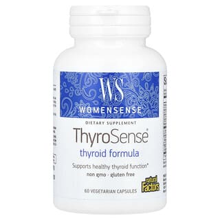 WomenSense, ThyroSense, Thyroid Formula, 60 Vegetarians caps