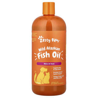 Wild Alaskan Fish Oil, para Perros y Gatos, All Ages, 32 fl oz (946 ml)