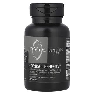 Benefits Line, Cortisol Benefits, 60 cápsulas
