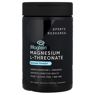 Sports Research, Magnesio L-Treonato Magtein (666 mg). 180 caps