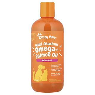 Wild Alaskan Omega + Salmón Oil, para Perros y Gatos, All Ages, 16 fl oz (473 ml)