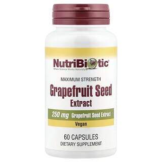 Grapefruit Seed Extract, Maximum Strength, 250 mg, 60 Caps