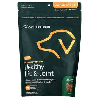 Healthy Cadera & Articulaciones, Ultimate Strength, para Perros, Pato, 60 Soft Chews, 15.34 oz (435 g)