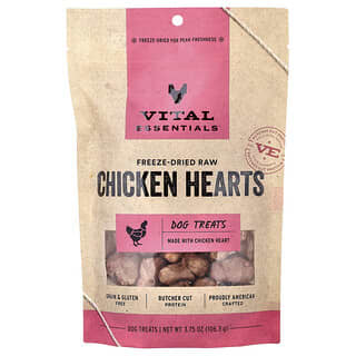 Freeze-Dried Raw Perros Premios, Pollo Hearts, 3.75 oz (106.3 g)