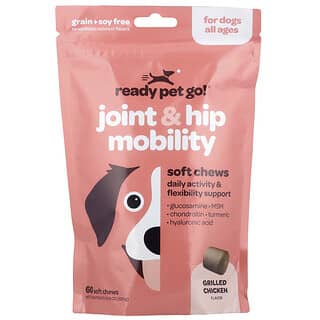 Articulaciones & Cadera Mobility, para Perros, Todas las Edades, Grilled Pollo, 60 Soft Chews, 10.6 oz (300 g)
