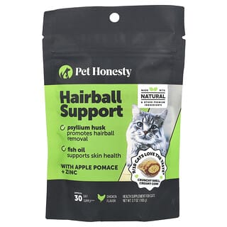 Hairball Support, para Gatos, Pollo, 3.7 oz (100 g)