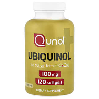 Ubiqunol, 100 mg, 120 softgels