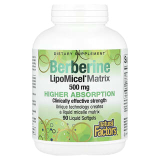 Berberina LipoMicel Matrix, 90 Liquid softgels