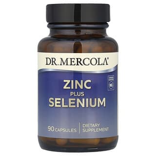 Dr. Mercola, Zinc Plus Selenio. 90 caps