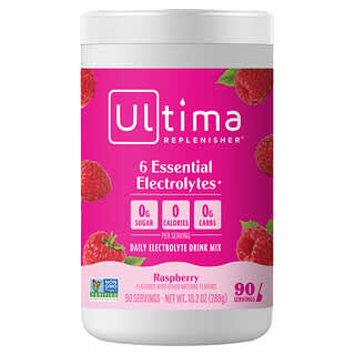 Mezcla de Electrolitos, Frambuesa 10.2 oz (288 g)