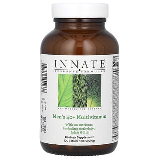Multivitamínico para Hombre 40+. 120 tabs.