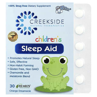 para Niños Apoyo para Sueño, Naranja Dreamsicle, 30 EZ Melts