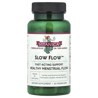 Slow Flow, Healthy Menstrual Flow, 60 caps