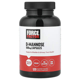 D-Mannose, 500 mg, 120 caps