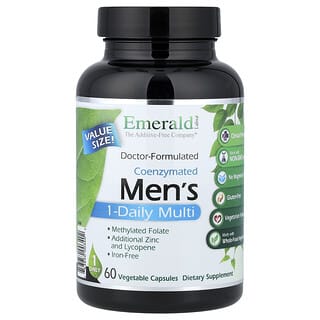 Multivitamínico para Hombre, Coenzymated, 1 al día. 60 Vcaps.