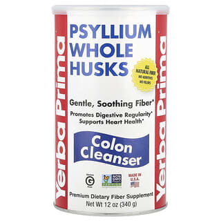 Psyllium Whole Husks, Colon Cleanser, 12 oz (340 g)