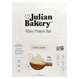 Barras de Proteína de Suero Sabor Crema Dulce 12 Barras de 60 g c/u