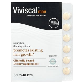 Man, Salud Avanzada del Cabello, 60 tabs