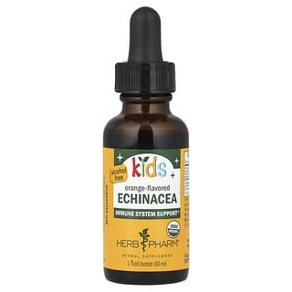 Niños Echinacea, Alcohol Free, Naranja, 1 fl oz (30 ml)