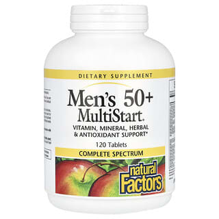 Hombre 50+ MultiStart, 120 tabs