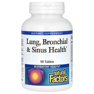 Lung, Bronchial y Sinus Health, 90 Tabs