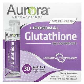 Micro-Pack+®, Liposomal Glutathione, 30 Packets, 0.46 fl oz (13.5 ml) Each