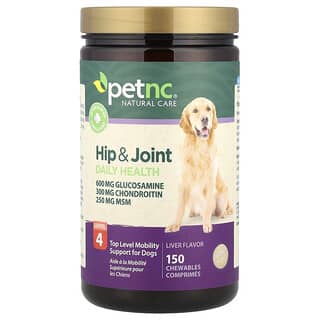 Hip & Joint Daily Health, Level 4, para Perros, Liver, 150 Masticables