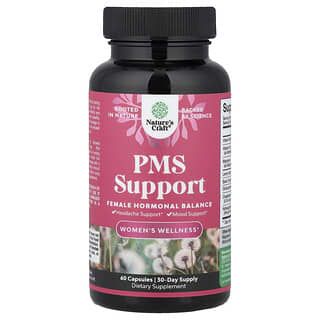 Mujer Wellness, PMS Support, 60 caps