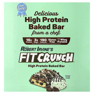 Barras Altas en Proteína Sabor Mint Chocolate Chip 9 Barras de 46 g c/u