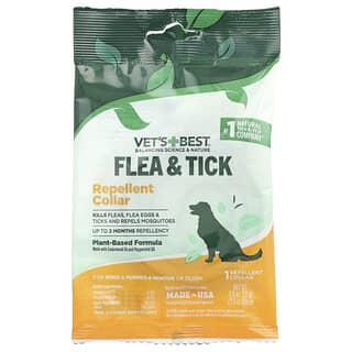 Flea & Tick Repellent Collar, para Perros & Puppies, 4 Months or Older, 1 Pieza